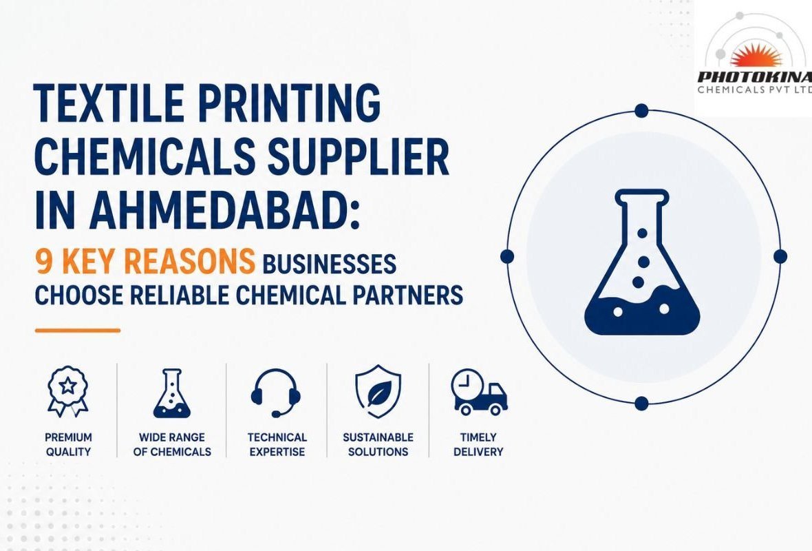 Textile printing chemicals supplier in Ahmedabad.