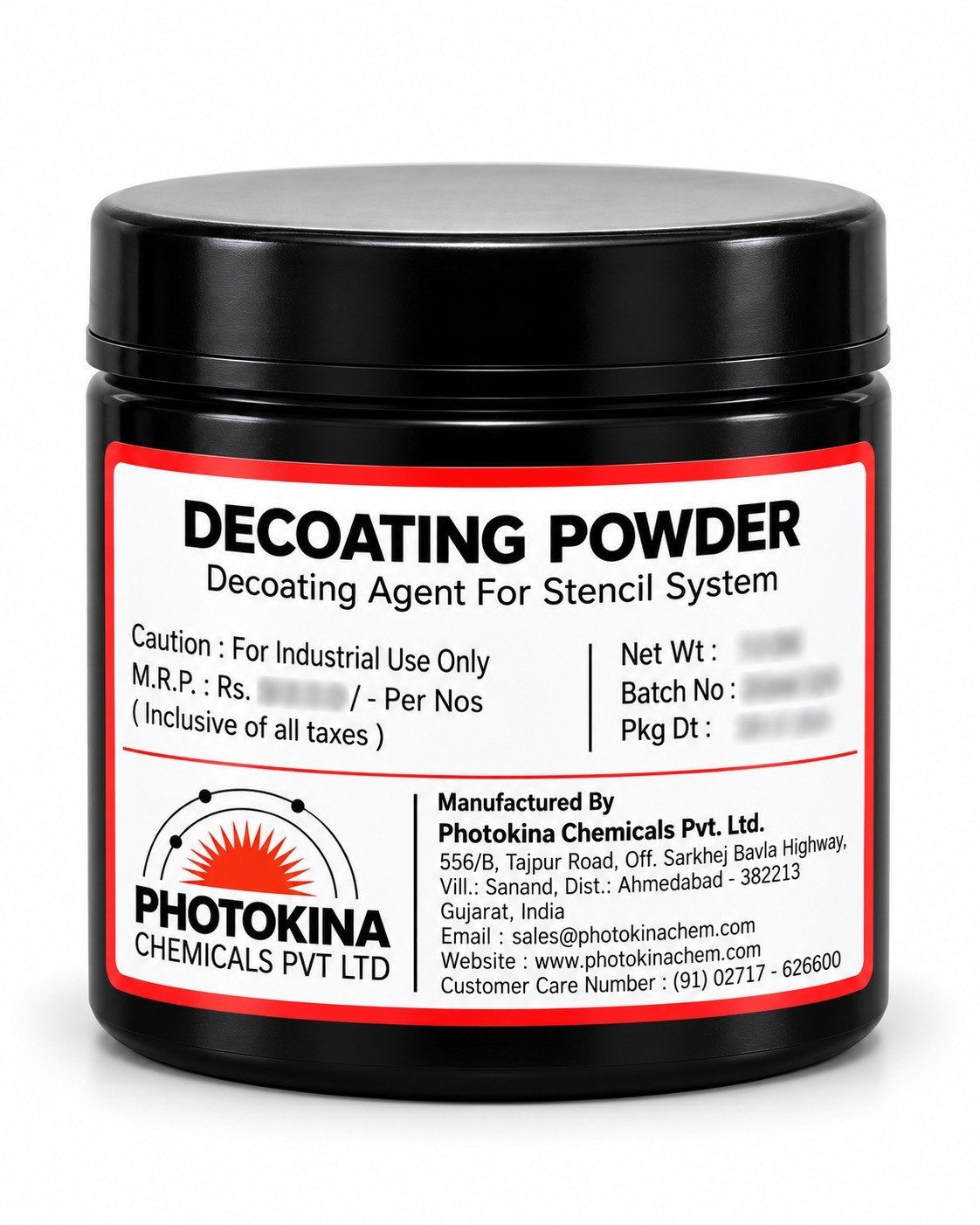 Decoating Powder