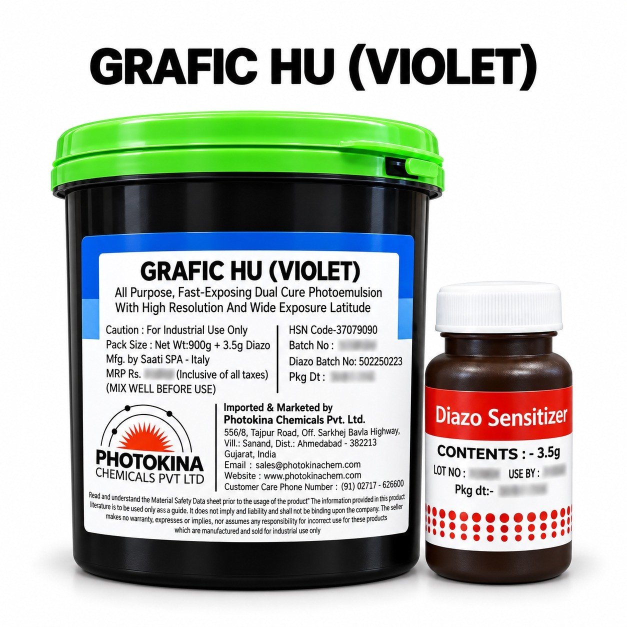 GRAFIC HU + Diazo (DUAL CURE EMULSION)