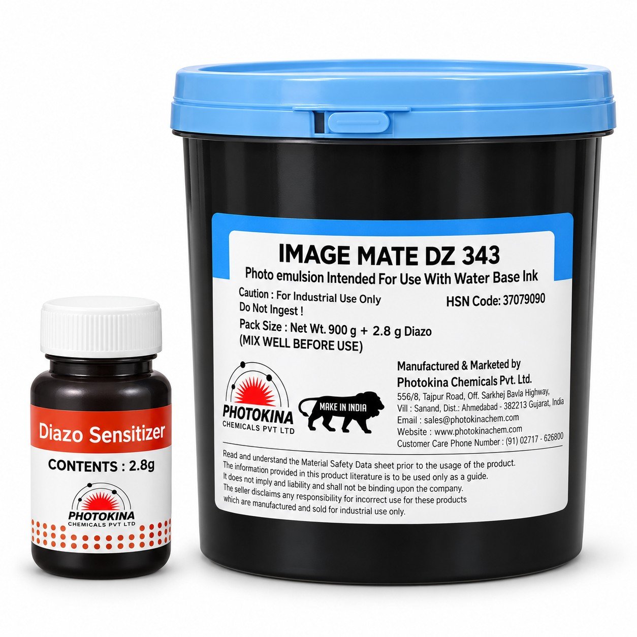 Image Mate DZ343 ( DIAZO SENSITIZER ) +Diazo-2.8gm