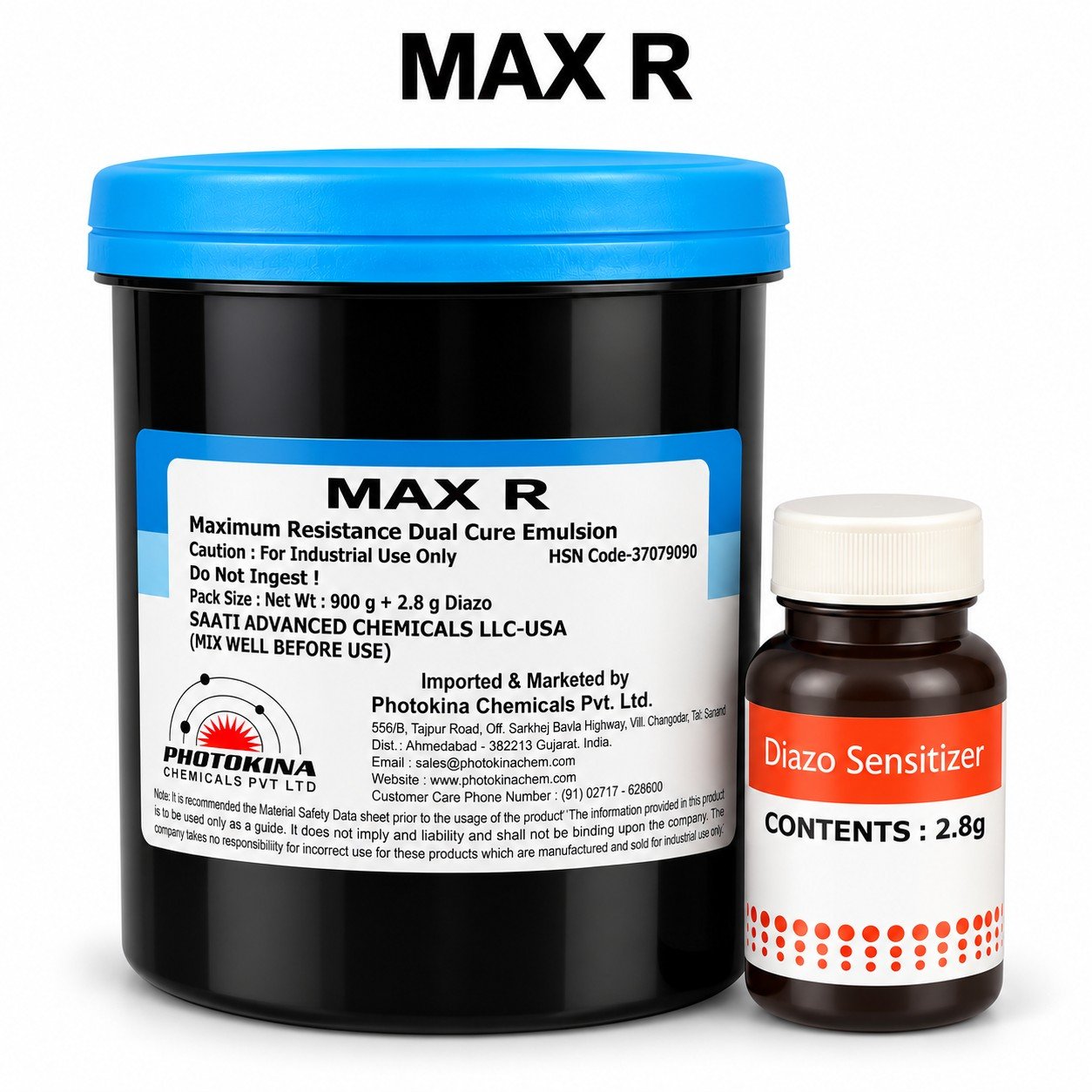 MAX-R ( DIAZO SENSITIZER ) + DIAZO - 3gm
