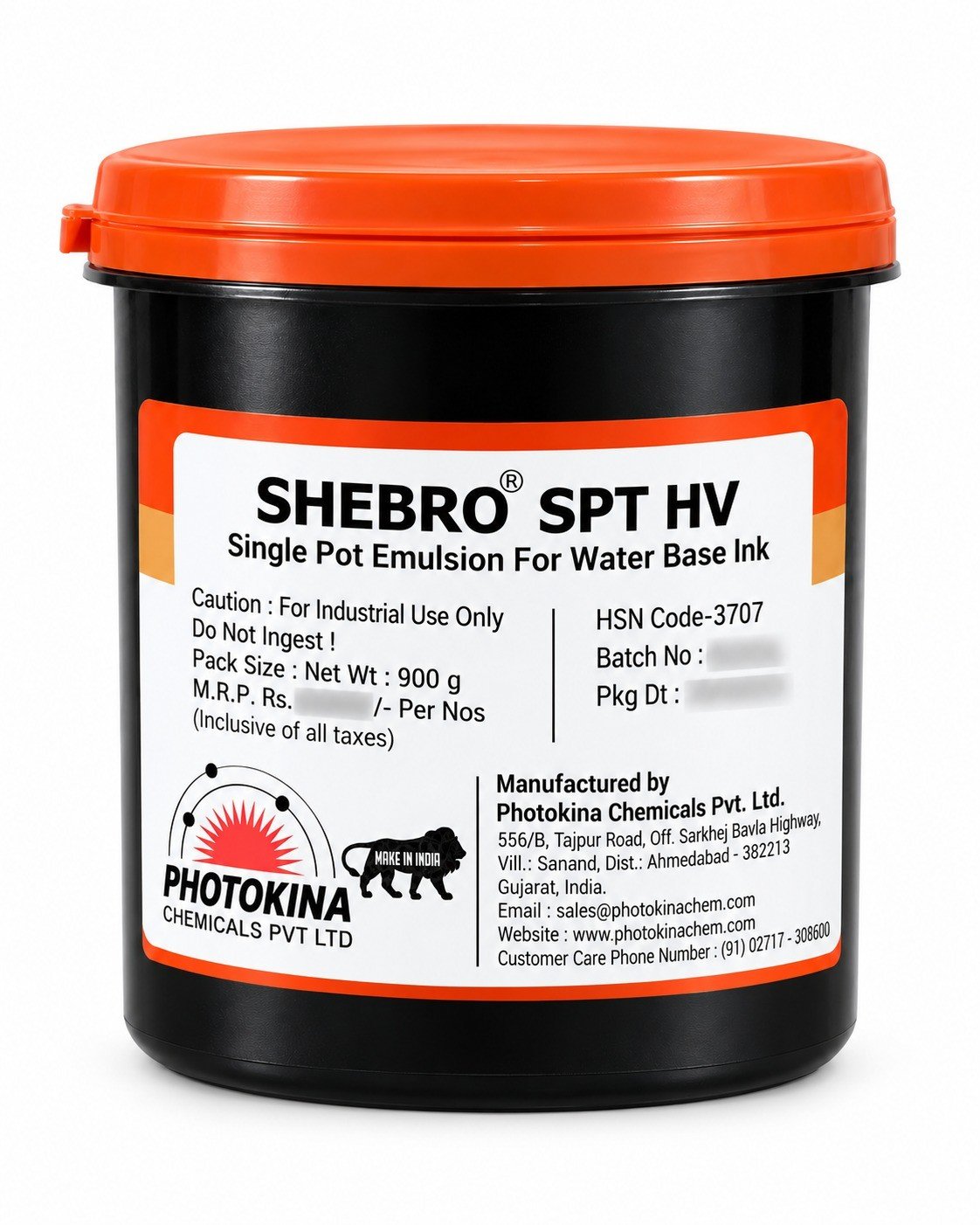 SHEBRO SPT HV (Pure Photopolymer Emulsion)