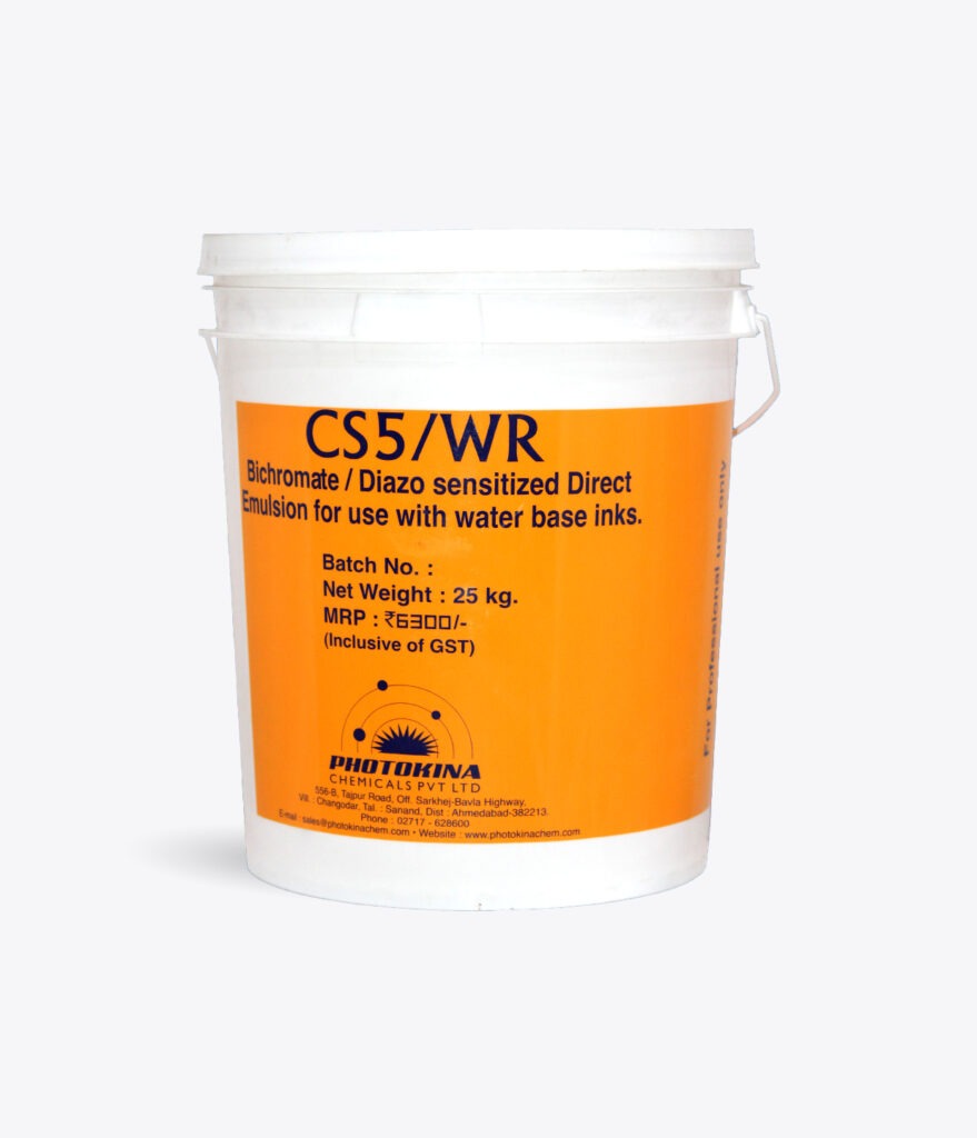 CS-5 WR – Bichromate Emulsion